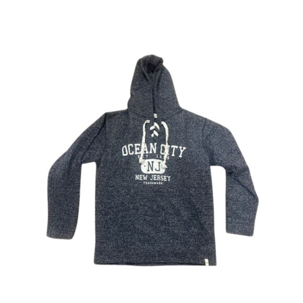 Vineyard Crew‎ Ocean City NJ Lace Up Hoodie Navy Small
